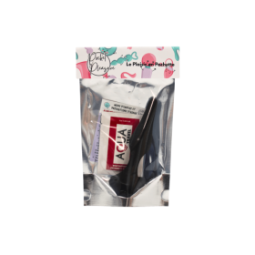 Plug Anal Noir en Silicone avec Ventouse Taille M 11,3 cm Pocket Pleasure + 1 dosette de lubrifiant